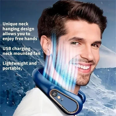 Bladeless USB Neck Fan - Stay Cool Anywhere - InspiredGrabs.com